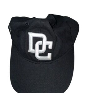 Vtg DC hat old dominion university SnapBack  ODU Black melonwear cap‎